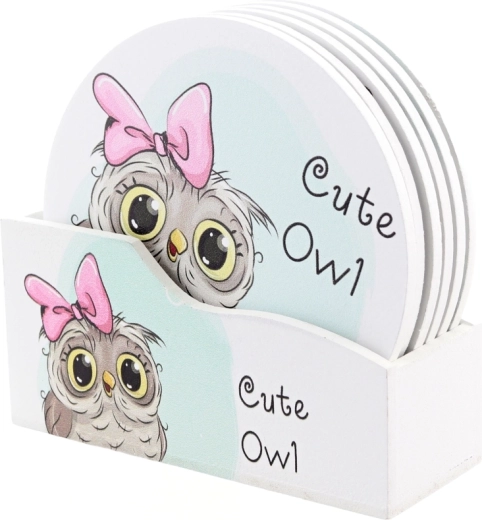 Set de seis posavasos