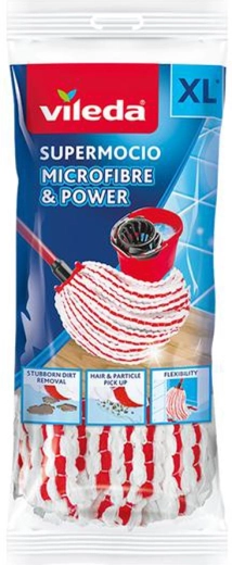 Cabezal de recambio Vileda SuperMocio Microfibre & Power