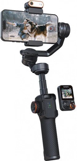 Gimbal para smartphone HOHEM iSteady M7 con seguimiento IA y brazo extensible