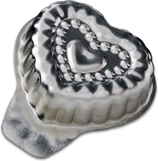 Moldes para galletas corazón 4 cm, set de 20 uds.