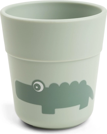 Done by Deer pequeño vaso infantil Foodie Croco verde