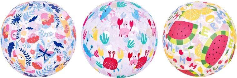 Balón de playa inflable de 50 cm, surtido de diseños