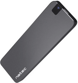 Caja externa de aluminio para SSD M.2 NVMe NATEC rhino con USB‑C 3.2 gen 2 (10 Gb/s)