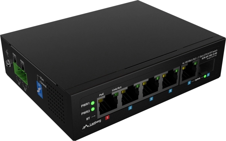Uplink 1GbE y SFP para un backbone de red fiable