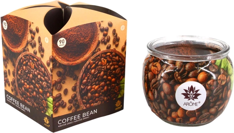 Vela perfumada en vaso de cristal Coffee Bean 90 g