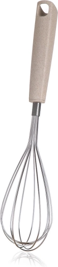 Batidor de varillas NATURAL de acero inoxidable 33,5 × 7,5 cm