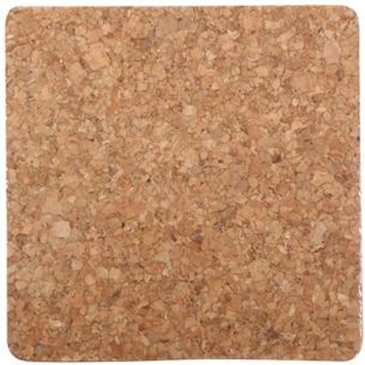 Posavasos de corcho TORO 9,5 × 9,5 cm, set de 6 uds.