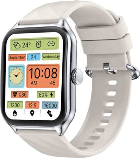 Reloj inteligente Zeblaze GTS 4 plateado
