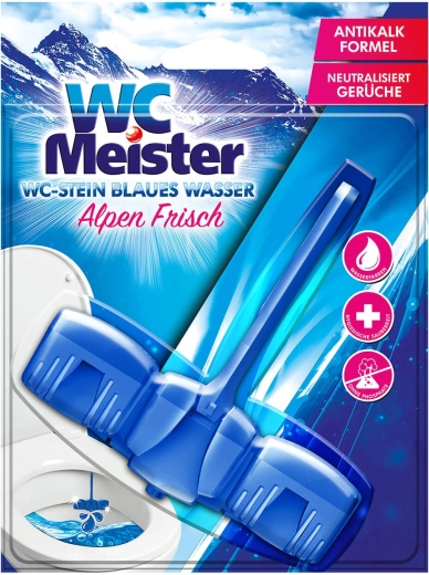 Bloque WC Meister 45 g Alpen Frisch colorante