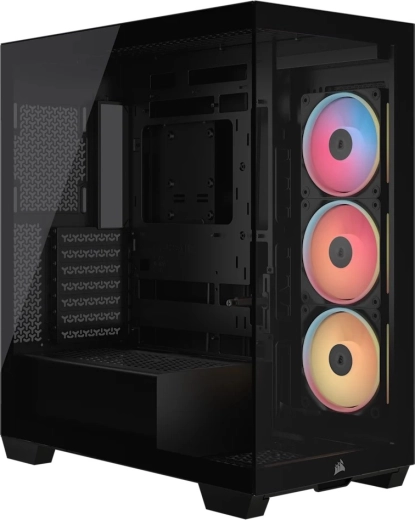 Caja de ordenador Mid-Tower 3500X LXR LINK TG, negra
