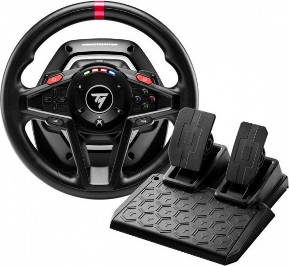 Volante de carreras THRUSTMASTER T128 para Xbox y PC con pedales