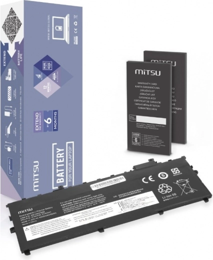 Batería para Lenovo ThinkPad X1 Carbon (2017–2018) 55 Wh 11,55 V