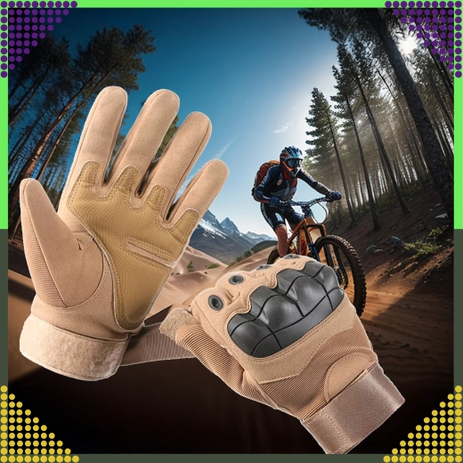 Palmas reforzadas y agarre seguro