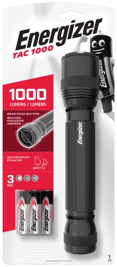 Linterna táctica de mano Energizer Ultra 1000