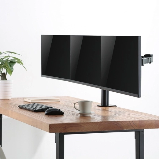 Posiciones de los monitores ajustables libremente