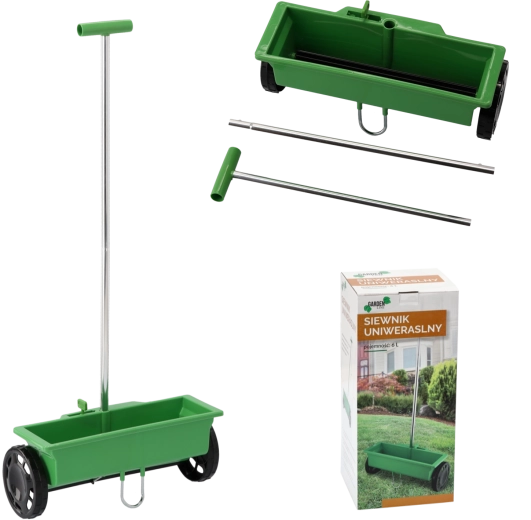GardenLine esparcidor manual universal para semillas y fertilizante 6 l