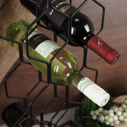 Almacenamiento inteligente para 8 botellas