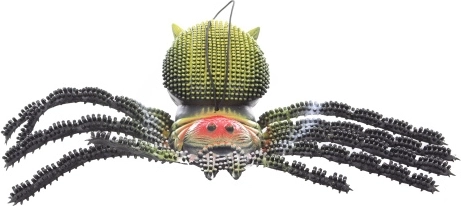 Araña chirriante con lazo para colgar