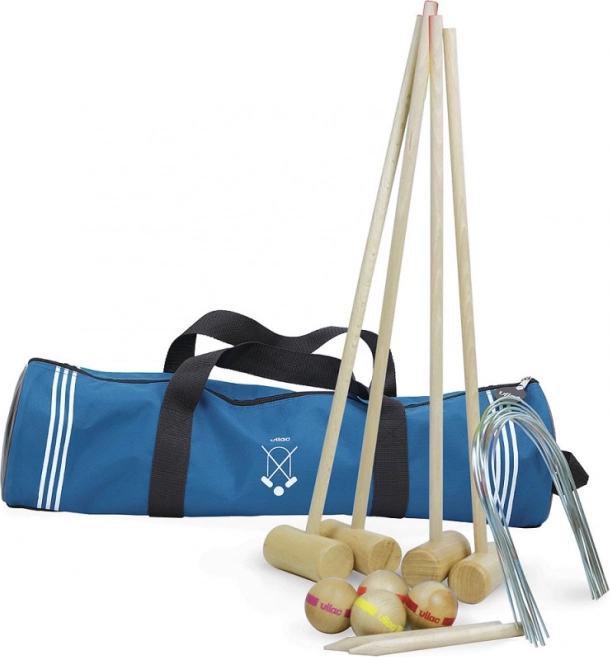 Vilac croquet para 4 jugadores con bolsa