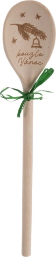 Cuchara de madera ovalada Encanto de Navidad 30,5 cm