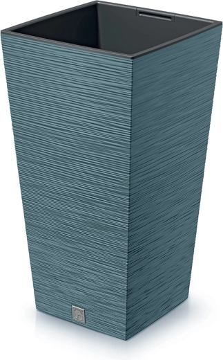 Maceta Furu Square 34,5 cm azul escandinavo