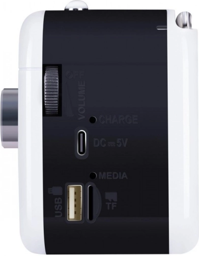 Amplia conectividad: USB, microSD, AUX