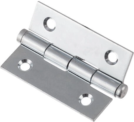 Bisagra para puerta 40 mm, galvanizada (50 uds.)