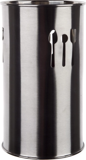 Soporte de acero inoxidable para utensilios de cocina 10 × 18,5 cm