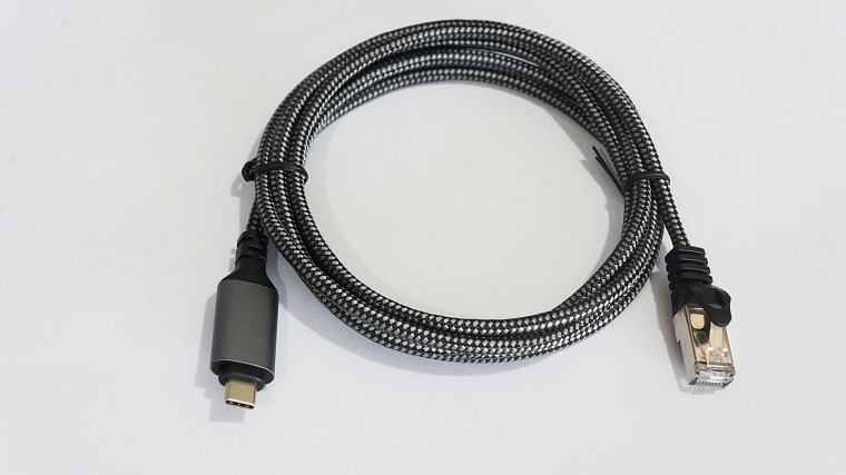 Cable USB C - RJ-45 de 3 m cat.6, 1 Gbit