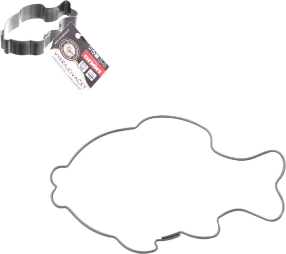 Cortador de acero inoxidable con forma de pez