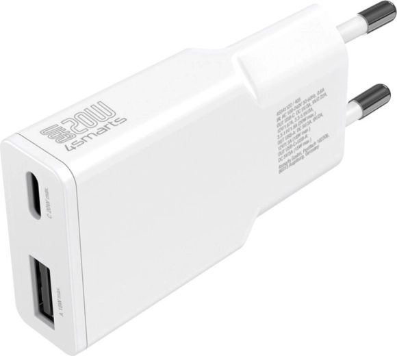 Carga rápida con USB‑C Power Delivery 20 W