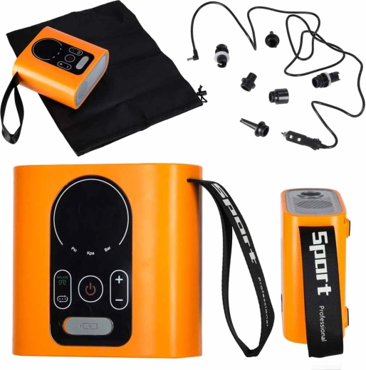 Bomba eléctrica para coche para paddleboard SUP 22 PSI, 140 W, Auto‑Off