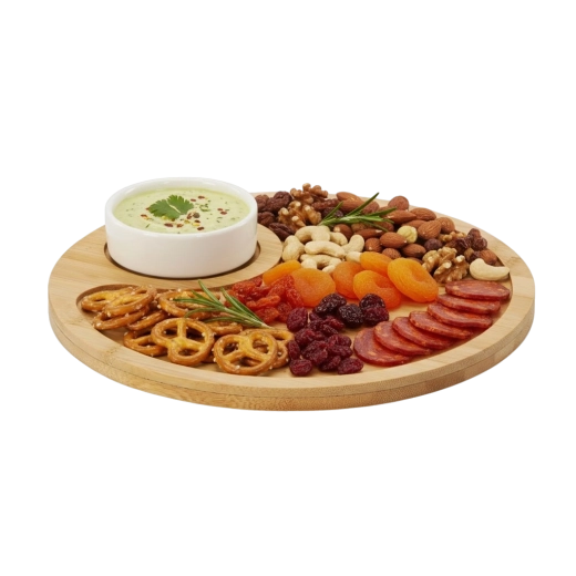 Perfecto para quesos, embutidos y verduras
