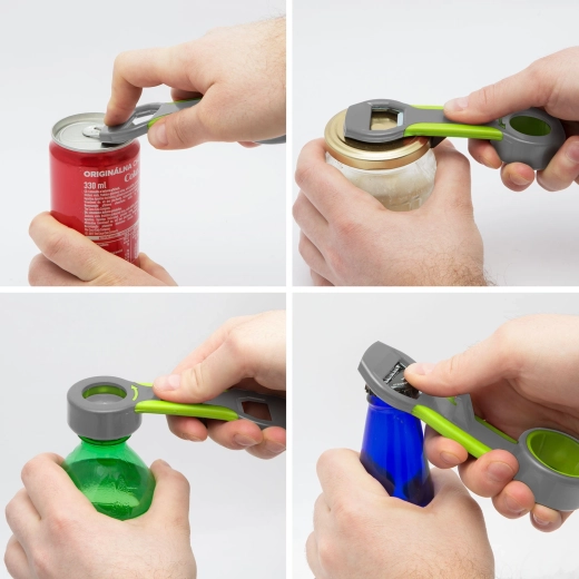 Abrebotellas multifunción 4 en 1