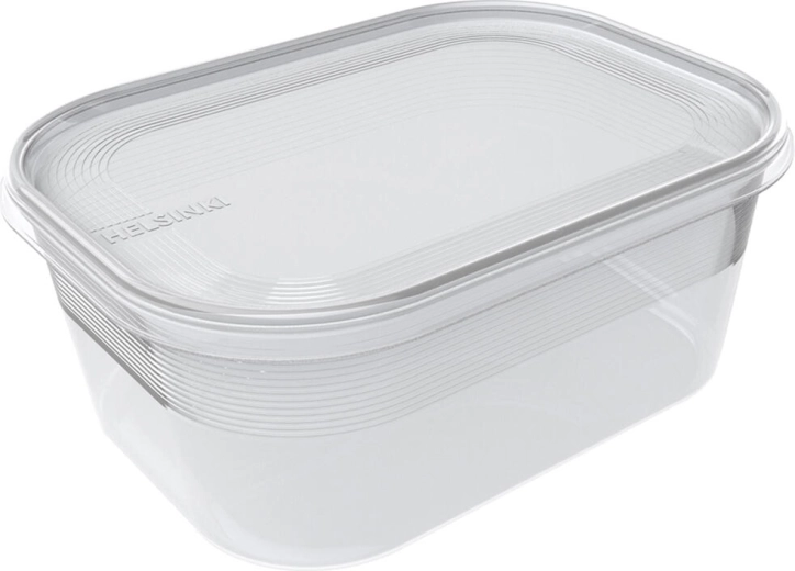Recipiente para alimentos HELSINKI 1,4 l rectangular con tapa