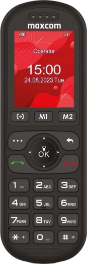 Pantalla grande y botones para un manejo sencillo