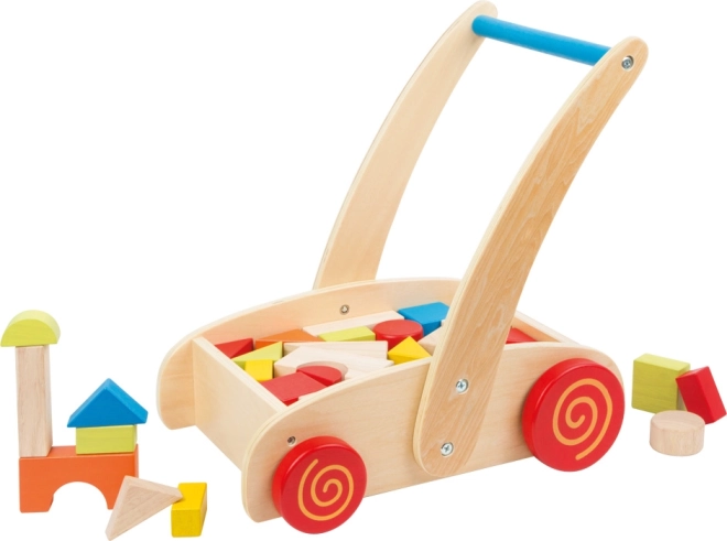 Andador de madera con bloques SMALL FOOT
