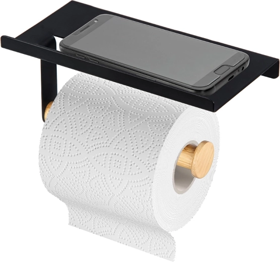 Estante integrado para teléfono y pequeños objetos