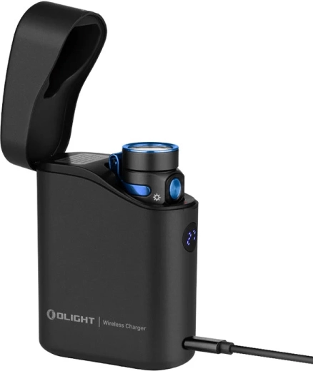 Olight Baton 4 Premium Edition – linterna de bolsillo con estuche de carga inalámbrica