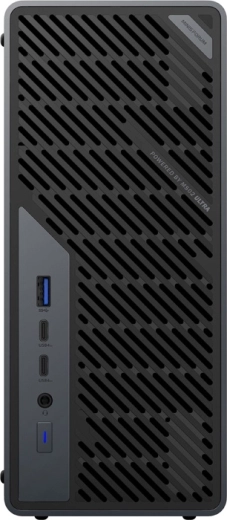 Puertos modernos y conectividad en el panel frontal