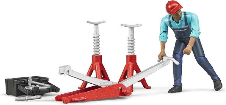 Un mecánico preparado para cualquier reparación