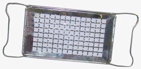 Rallador de rejilla de acero inoxidable 29 × 11 cm