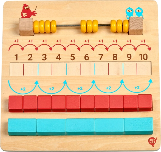 Set educativo de madera Mi primera matemática LUCY & LEO