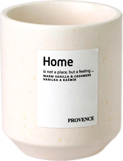 Vela aromática Provence Home vainilla y cachemira 20 horas