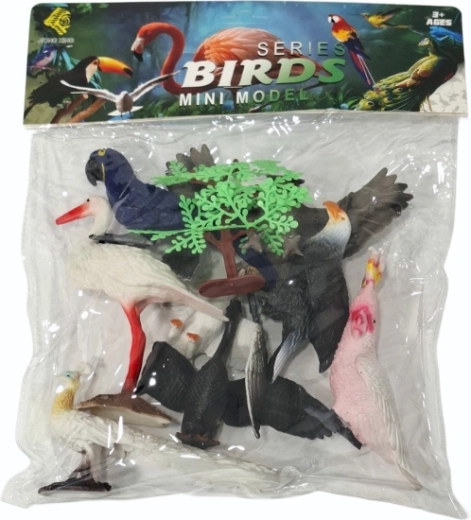 Set de pájaros 9 piezas
