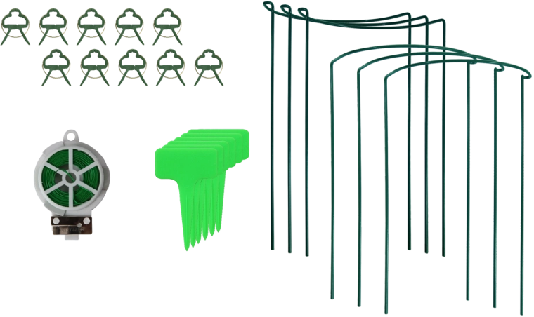 Soporte de jardín para plantas 21 × 35 cm con set de accesorios