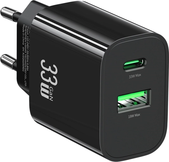 Carga rápida de hasta 33 W