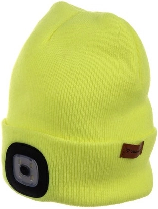 Luz LED directamente en el gorro