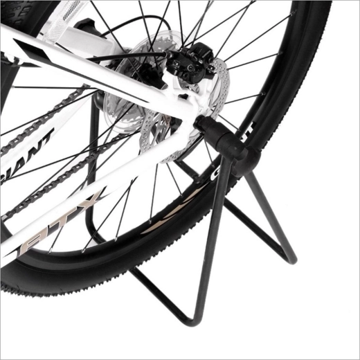Soporte de servicio plegable para rueda trasera de bicicleta