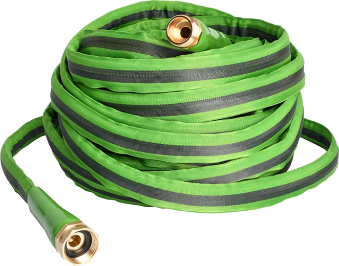 Manguera de jardín de alta presión 1/2'' de PVC resistente con adaptador – 30 m